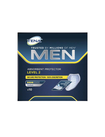 imagem de Tena Men Level 2 Protector 100% Absorbente 10 U1