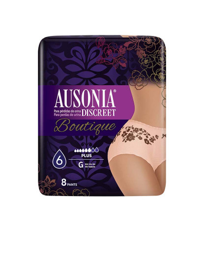 imagem de Ausonia Fraldas Incontinência Discreet Boutique TG 8Uds1