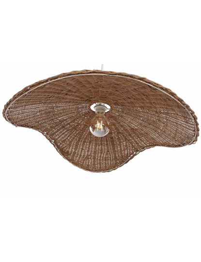 imagem de Candeeiro Teto Ratan Natural Castanho 3