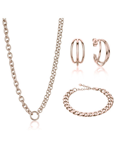 imagem de Conjunto Dourado Rosa 1