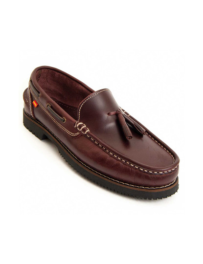 imagem de Mocassins Casual de Couro para Homem, Cor Castanhos.3