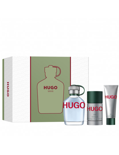 imagem de HUGO BOSS HUGO MAN SET (ET 125 vp + SHOWER GEL 50 ml + DEO STICK 75 ml)     1