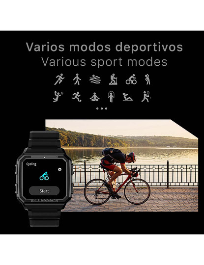 imagem de Smartwatch ALPHA PRO Preto4