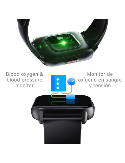 imagem de Smartwatch QS16 Verde Escuro3