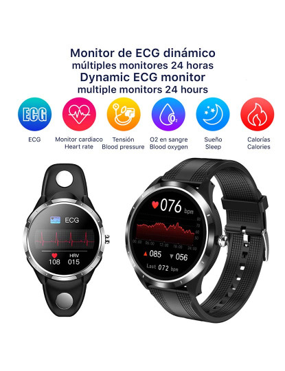 imagem de Smartwatch X3 Preto4