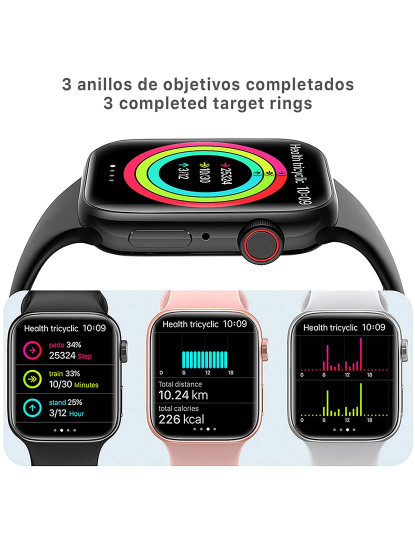 imagem de Smartwatch T900 PRO 8  Verde Escuro3