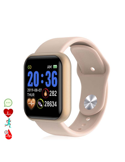 imagem de Smartband AK-Y68 Rosa2