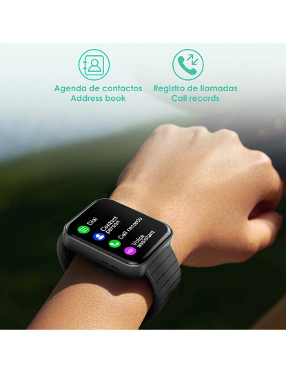 imagem de Smartwatch AK-T68+ Preto5
