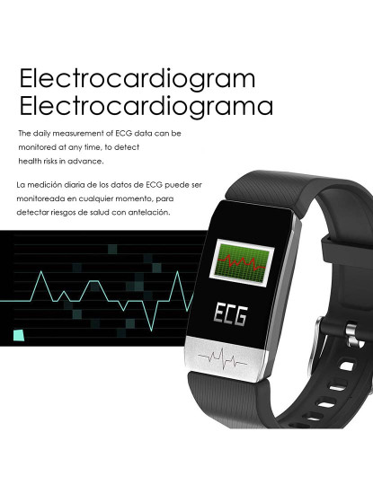 imagem de Smartband AK-F112 Preto3