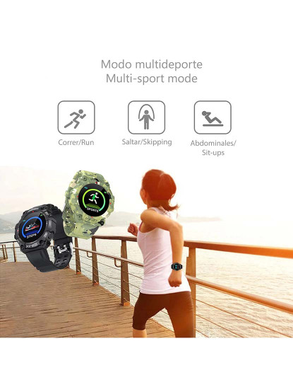 imagem de Smartband FD68 Verde Militar3