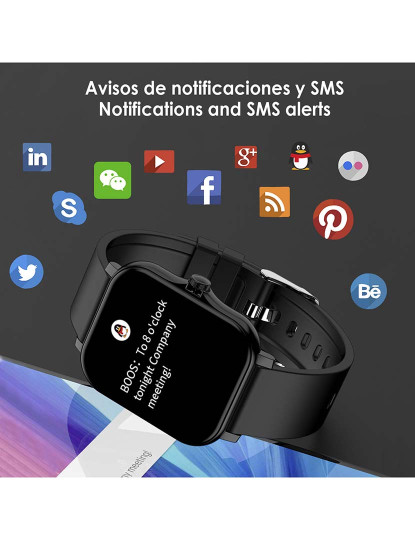 imagem de Smartwatch H30 Vermelho5