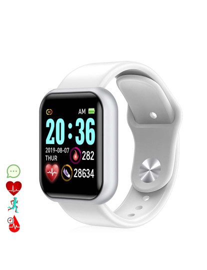 imagem de Smartband AK-Y68 Branco2