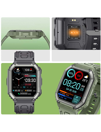 imagem de Smartwatch K6 Verde7