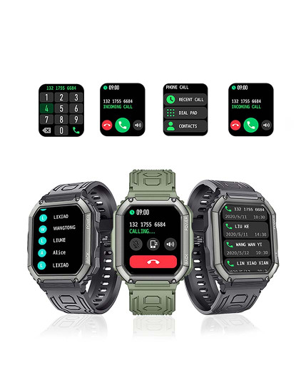 imagem de Smartwatch K6 Verde3