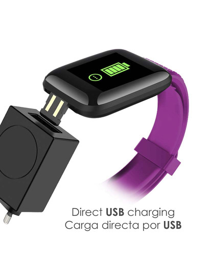 imagem de Smartband AK-ID116 Roxo8