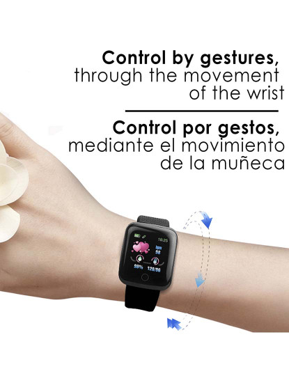 imagem de Smartband AK-ID116 Azul5