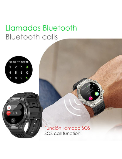 imagem de Smartwatch JA01 Cinza Escuro5