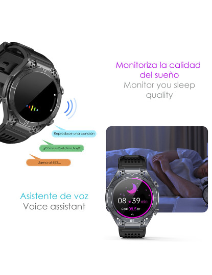 imagem de Smartwatch JA01 Prateado8