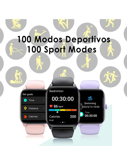 imagem de Smartwatch QS56 Violeta4