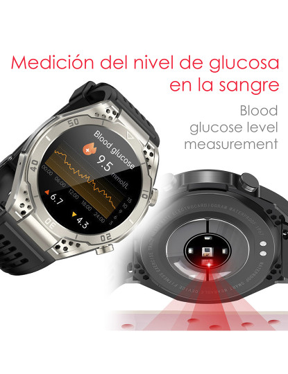 imagem de Smartwatch JA01 Cinza Escuro4