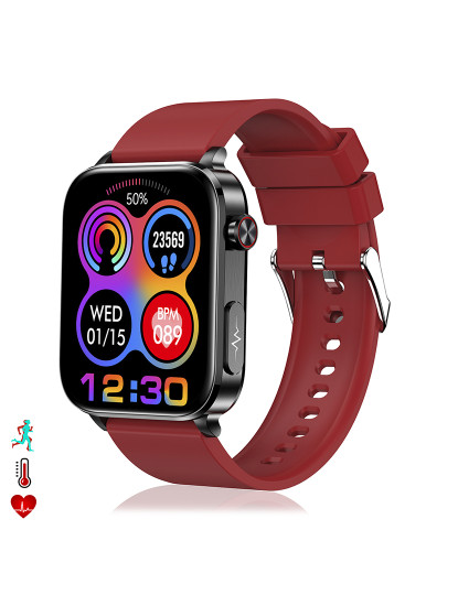 imagem de Smartwatch TK15 Vermelho1