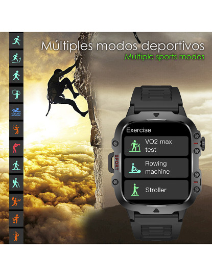 imagem de Smartwatch QX11 Bege3