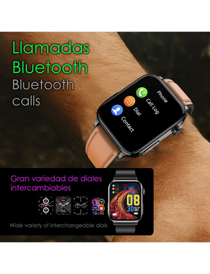 imagem de Smartwatch TK15 Azul escuro7