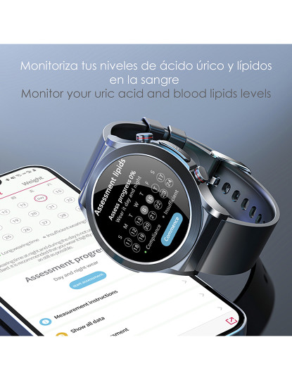 imagem de Smartwatch TK21P Azul escuro3