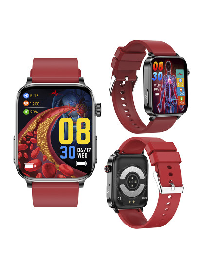 imagem de Smartwatch TK15 Vermelho8