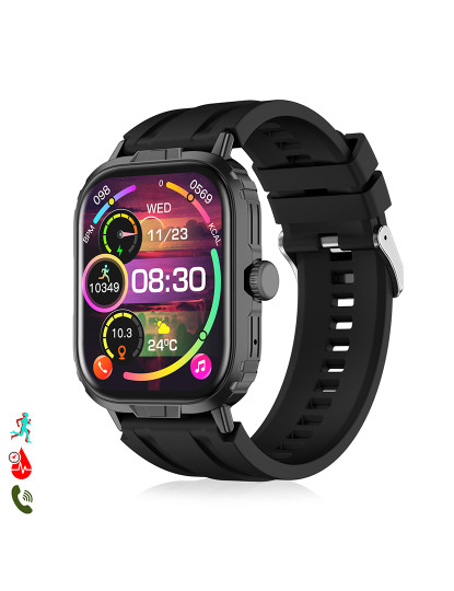 imagem de Smartwatch M106 Preto1