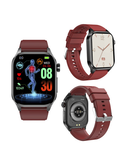 imagem de Smartwatch ET580 Vermelho8