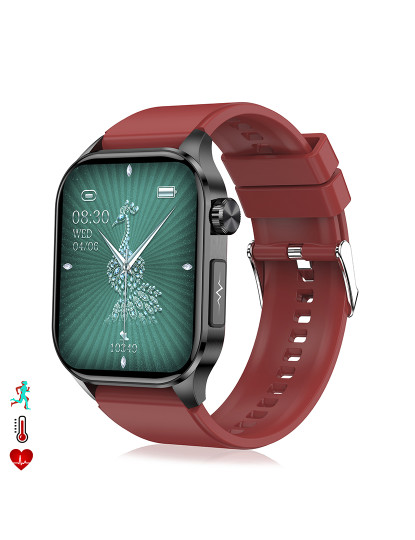 imagem de Smartwatch ET580 Vermelho1