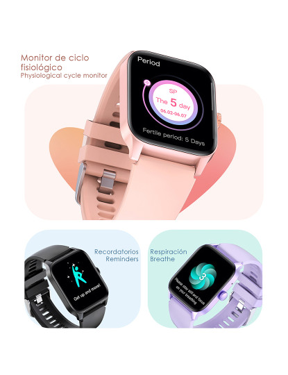 imagem de Smartwatch QS56 rosa7