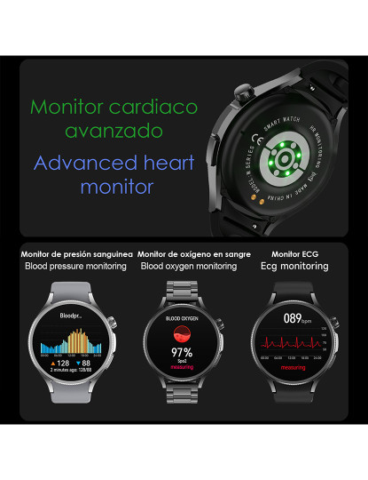 imagem de Smartwatch M103 Preto4