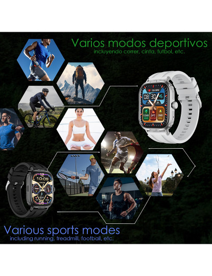 imagem de Smartwatch M106 Preto5