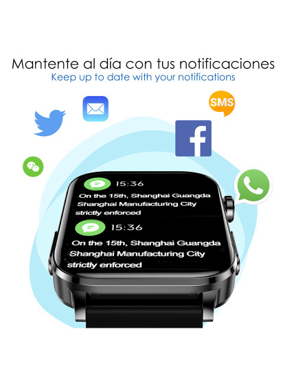 imagem de Smartwatch TK15 Preto5