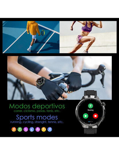 imagem de Smartwatch 4 Pro Cinza2