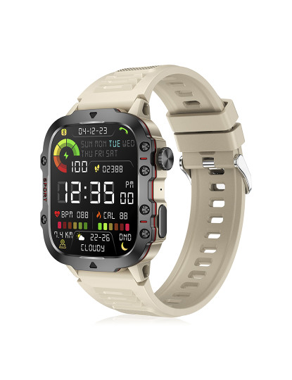 imagem de Smartwatch QX11 Bege9