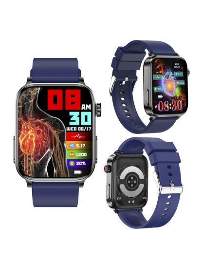 imagem de Smartwatch TK15 Azul escuro8