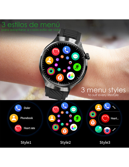 imagem de Smartwatch 4 Pro Cinza3