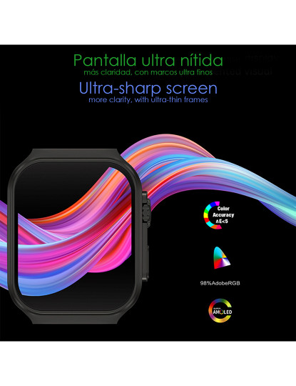 imagem de Smartwatch OP88 Preto2