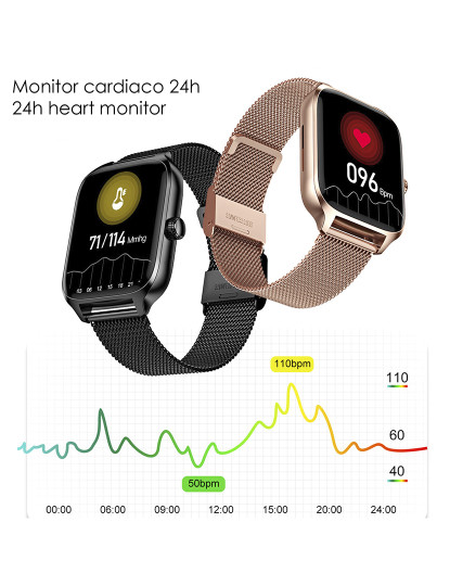 imagem de Smartwatch DT116 Preto2