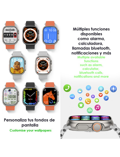 imagem de Smartwatch Z78 Ultra Cinza6