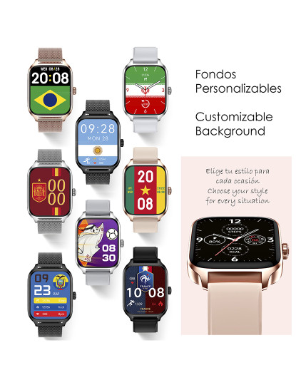 imagem de Smartwatch DT116 Preto4