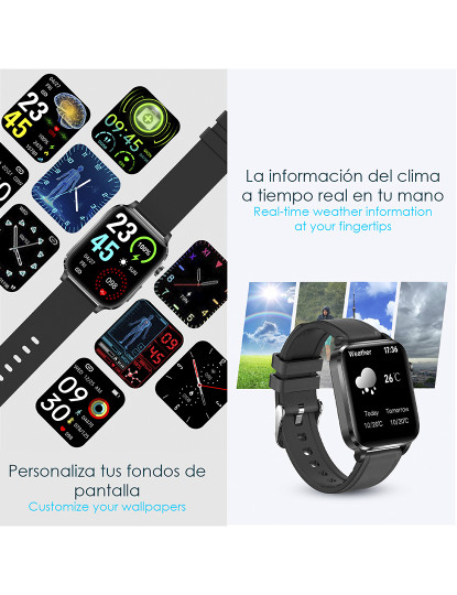 imagem de Smartwatch F100  Preto8