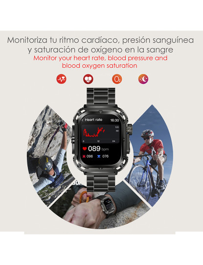 imagem de Smartwatch Z85 Max Azul2