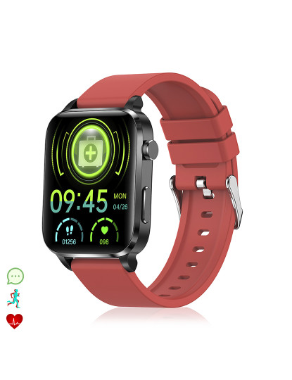 imagem de Smartwatch F100 Vermelho1