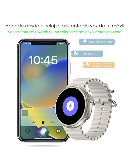 imagem de Smartwatch Z78 Ultra Branco5