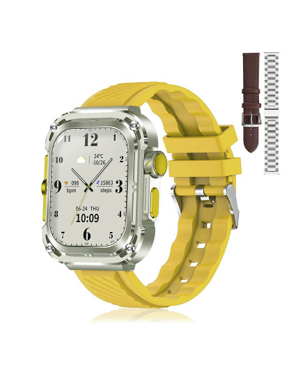 imagem de Smartwatch Z85 Max Amarelo9