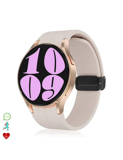 imagem de Smartwatch R6 Pro Max Dourado Rosa1